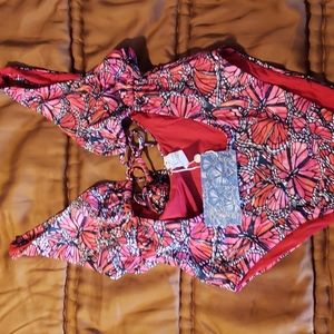 NWT Nicola Midi Papillon Color Toluca Swimsuit